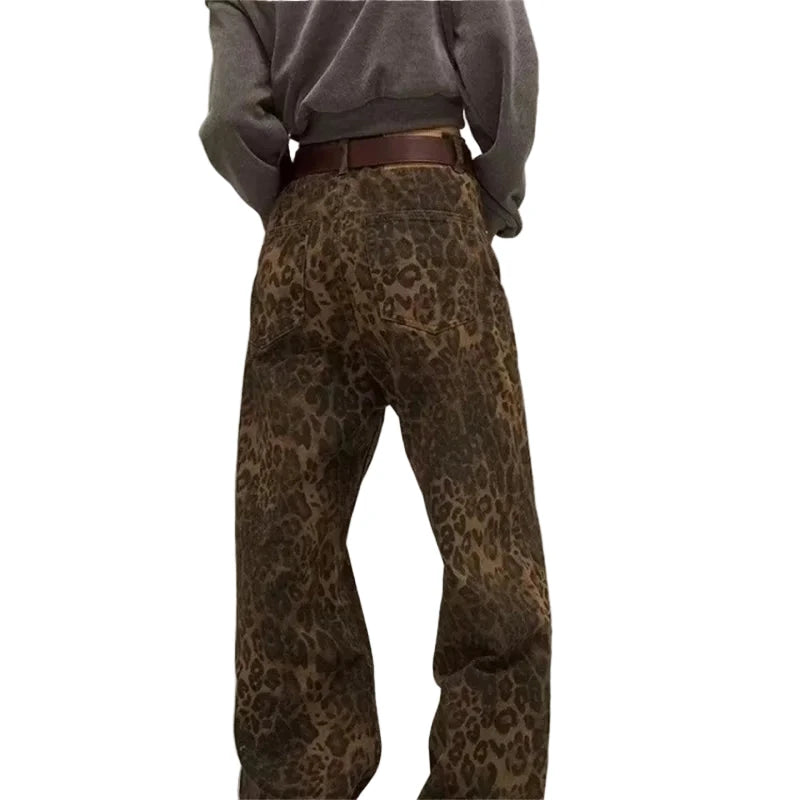 Y2K LEOPARD DENIM