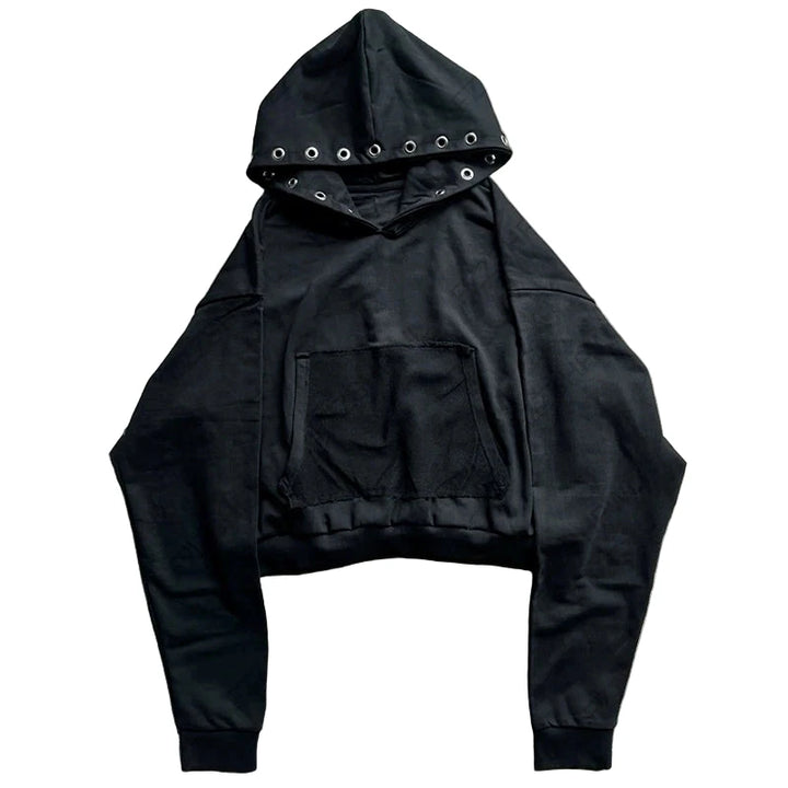 Y2K CROP HOODIE