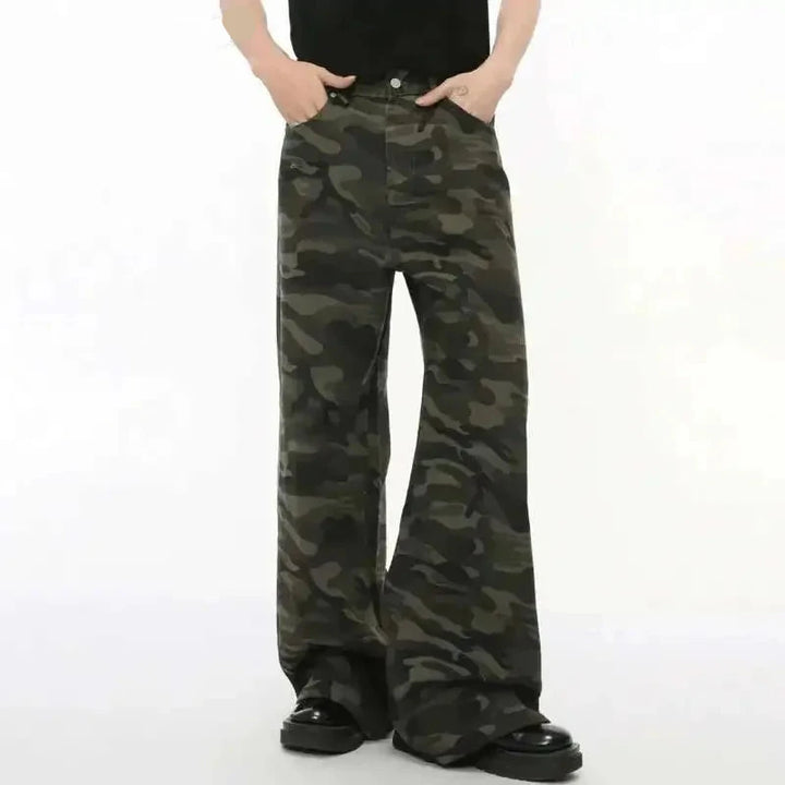 Y2K CAMOUFLAGE JEANS