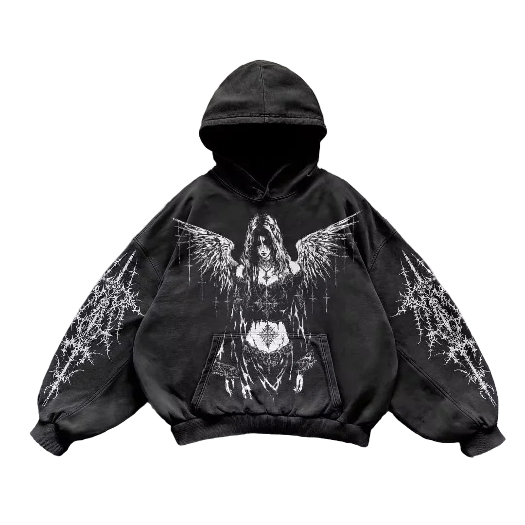 Y2K ANGEL HOODIES