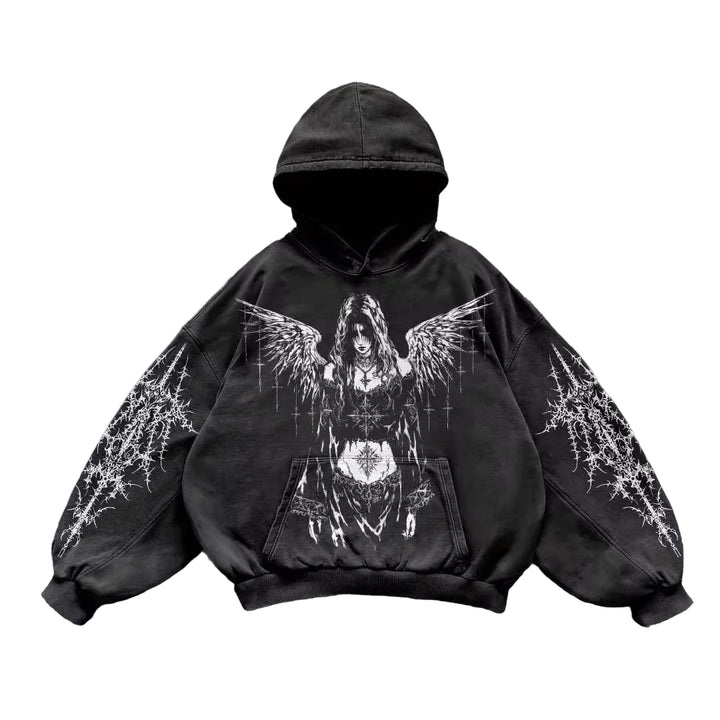 Y2K ANGEL HOODIES