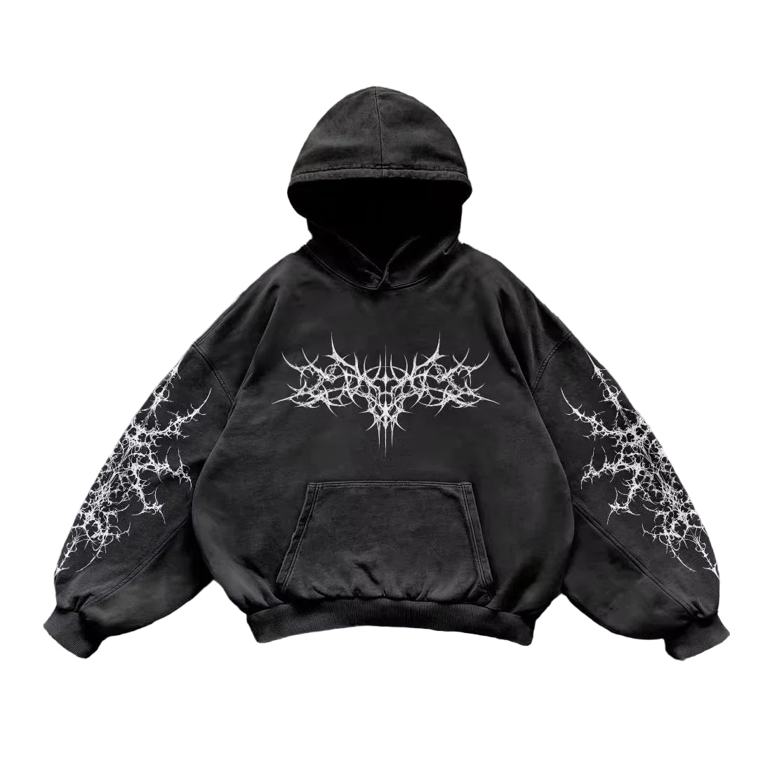 Y2K TRIBAL HOODIE