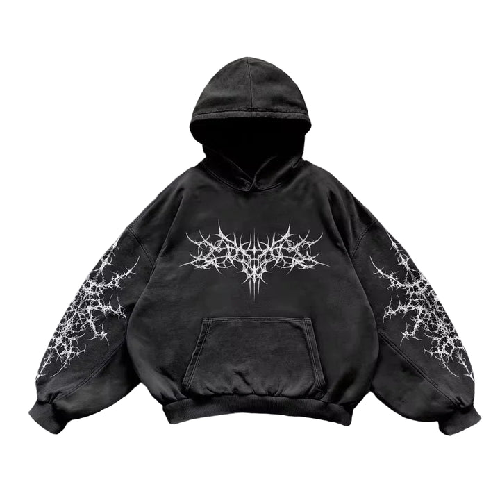 Y2K TRIBAL HOODIE