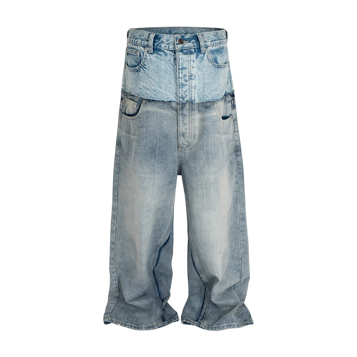 Y2K DUAL TONE JEANS