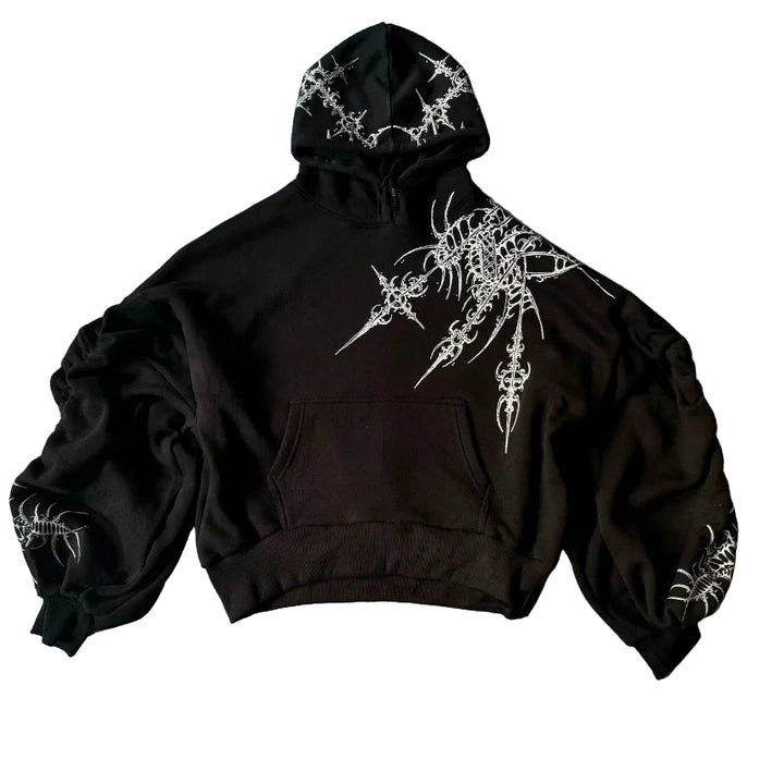 Y2K SKELETON HOODIE