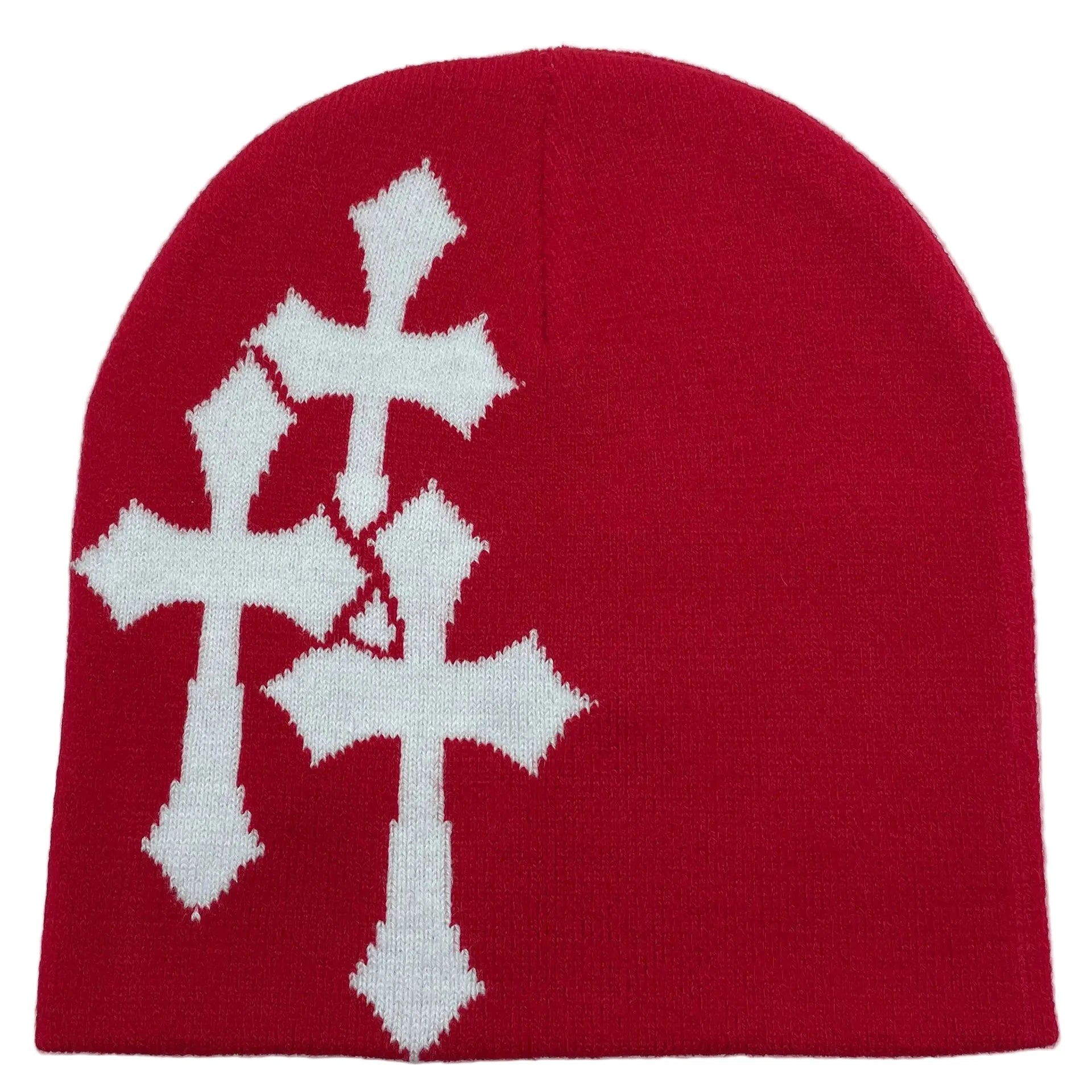 Y2K CROSS BEANIE