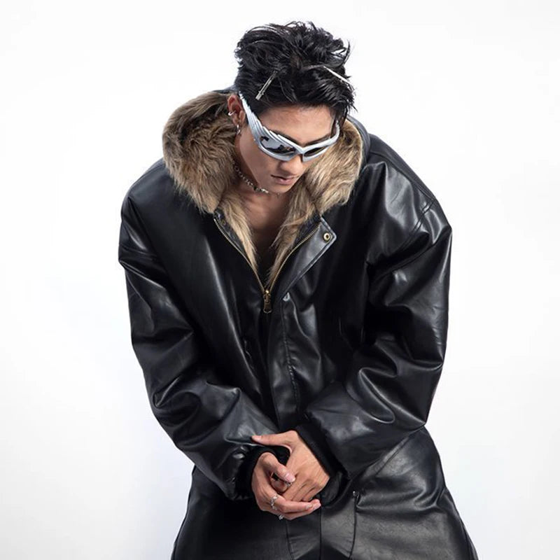 REVERSIBLE FUR BOMBER
