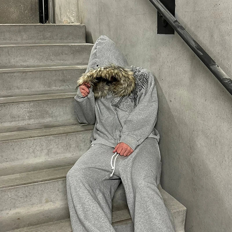 Y2K STREET BLESSED HOODIE